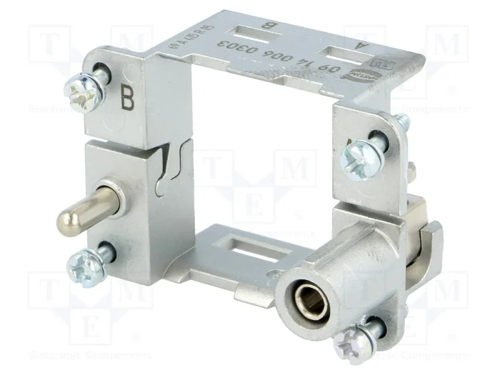 HARTING Marco de módulos Han-Modular® tamaño 6B macho para 2 módulos HARTING Marco de módulos Han-Modular® tamaño 6B macho para 2 módulos