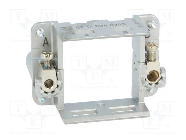 HARTING Marco de módulos Han-Modular® tamaño 6B macho para 2 módulos HARTING Marco de módulos Han-Modular® tamaño 6B macho para 2 módulos