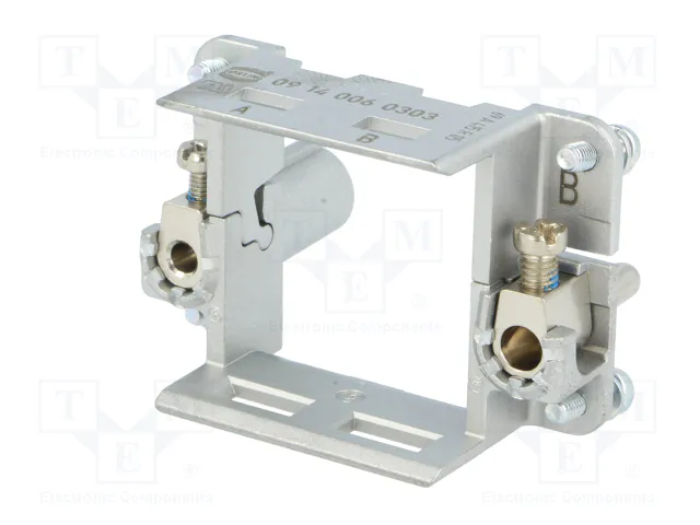 HARTING Marco de módulos Han-Modular® tamaño 6B macho para 2 módulos HARTING Marco de módulos Han-Modular® tamaño 6B macho para 2 módulos