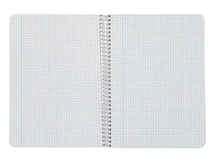 Liderpapel Cuaderno espiral Witty A5 verde tapa dura 80 hojas 90gr cuadro 4mm con margen
