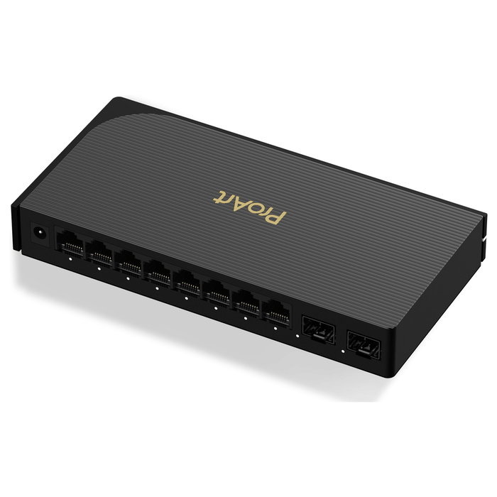 Asus ProArt Switch PQG-U1080 con 8 Puertos 2.5G y 2 Puertos SFP+ Asus ProArt Switch PQG-U1080 con 8 Puertos 2.5G y 2 Puertos SFP+