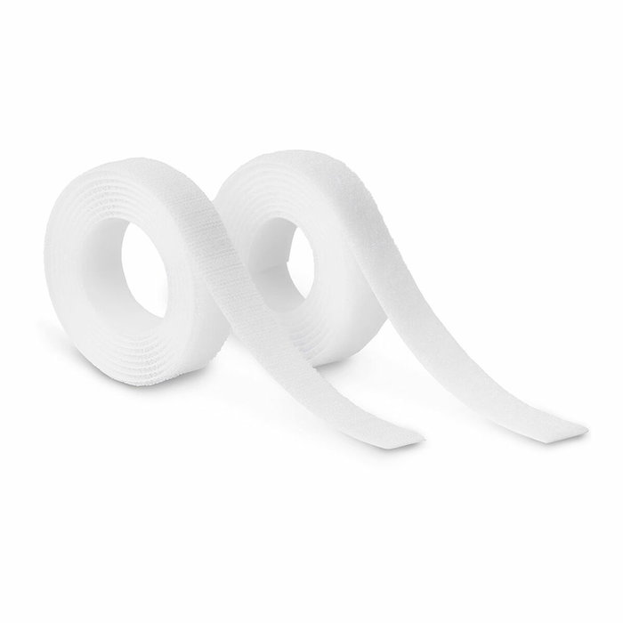 Inofix Rollo adhesivo térmico de cierre de gancho y bucle blanco 20 mm x 1,5 m Inofix Rollo adhesivo térmico de cierre de gancho y bucle blanco 20 mm x 1,5 m