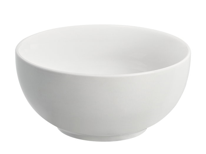 Vessia Set de 4 Boles de Porcelana Blanca de 600 ml, Dimensiones 18x16x16 cm (Set de 8) Vessia Set de 4 Boles de Porcelana Blanca de 600 ml, Dimensiones 18x16x16 cm (Set de 8)