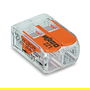 WAGO Conector de Regleta 2x4mm, Serie 221, 16 Piezas, 470550