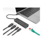 DeLOCK 64110 Hub USB de 10 Gbps con LAN de 2,5 GbE y PD 85 W