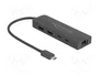 DeLOCK 64110 Hub USB de 10 Gbps con LAN de 2,5 GbE y PD 85 W