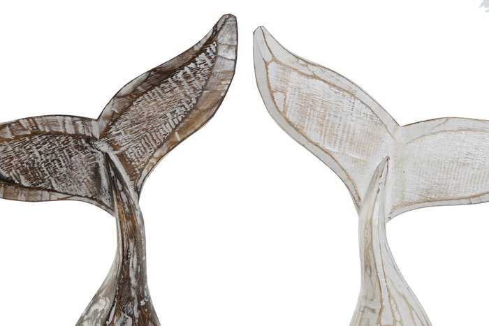 DKD Home Decor Decoración Albasia Decapé Surtida de 2 Piezas DKD Home Decor Decoración Albasia Decapé Surtida de 2 Piezas