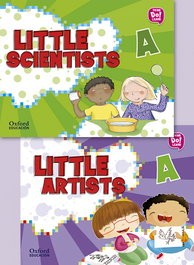 LITTLE ARTIST + LITTLE SCIENTISTS A PK, AA.VV. - OXFORD UNIVERSITY PRESS