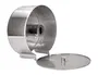 Q-connect Dispensador de Papel Higiénico Jumbo Acero Inoxidable 115x254x265 mm