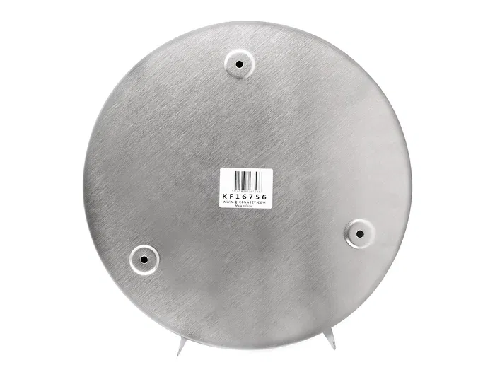 Q-connect Dispensador de Papel Higiénico Jumbo Acero Inoxidable 115x254x265 mm