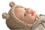 Muñecas Arias Muñeco Reborn Ruben con cojín, cuerpo blando 45 cm