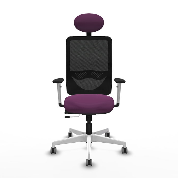 PIQUERAS Y CRESPO Silla de oficina Zulema Morada con mecanismo Sincro/Traslack PIQUERAS Y CRESPO Silla de oficina Zulema Morada con mecanismo Sincro/Traslack