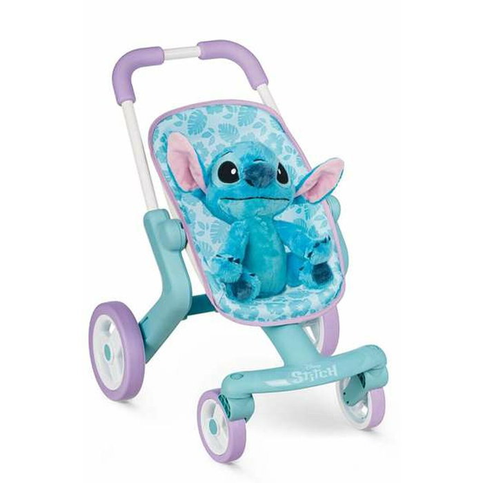 Smoby Cochecito Stitch con Peluche