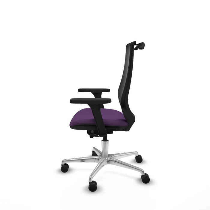 PIQUERAS Y CRESPO Silla de oficina Mardos con mecanismo Sincro/Traslack, Morado y Negro PIQUERAS Y CRESPO Silla de oficina Mardos con mecanismo Sincro/Traslack, Morado y Negro