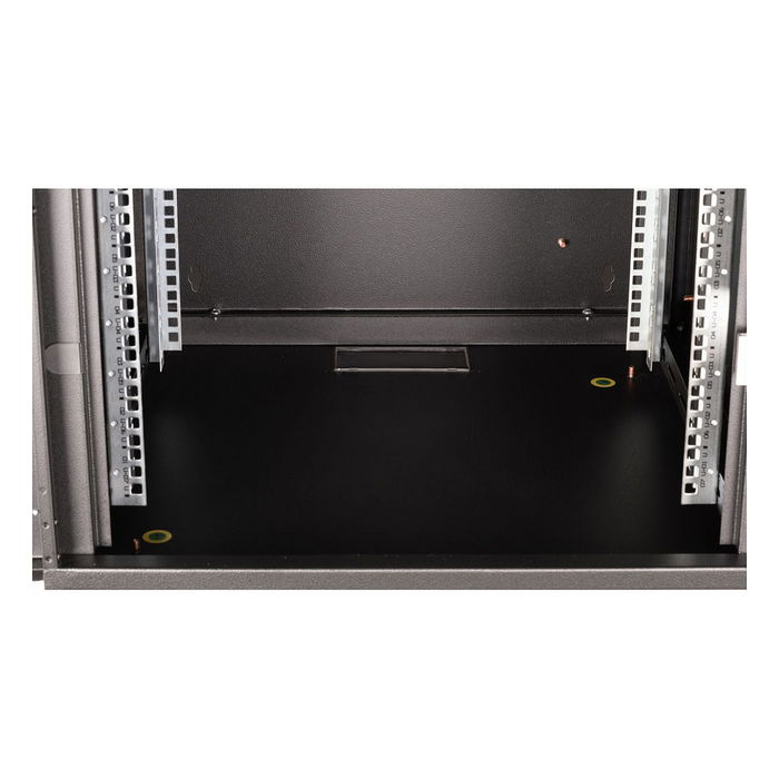 ROLINE Rack 26.21.0171 Bastidor de Pared 19 Pulgadas 7U 600x600 mm Negro, Con Puerta de Cristal, Rieles y Bloqueo, Acero, 18 kg ROLINE Rack 26.21.0171 Bastidor de Pared 19 Pulgadas 7U 600x600 mm Negro, Con Puerta de Cristal, Rieles y Bloqueo, Acero, 18 kg