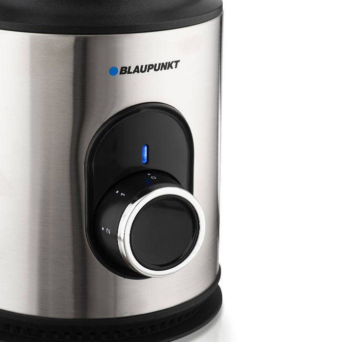 Blaupunkt Batidora de Vaso 1000W, Vaso de Cristal 1500ml, Acero Inoxidable
