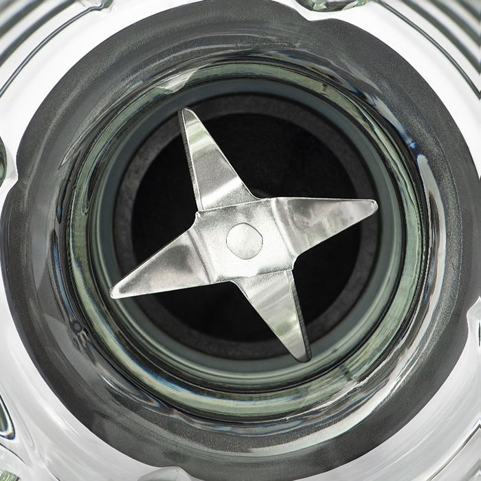 Blaupunkt Batidora de Vaso 1000W, Vaso de Cristal 1500ml, Acero Inoxidable