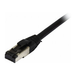 Synergy21 Patchkabel RJ45 CAT8.1 2000Mhz, 7,5m, negro, S-STP(S/FTP), TPE/LSZH(SuperFlex), AWG26