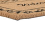 DKD Home Decor Set de 2 Surtido de Felpudos de Coco y Goma 75x45x2,3 cm