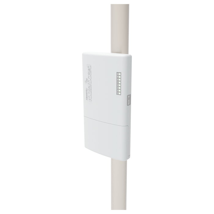 MikroTik RB960PGS-PB PowerBox Pro Router inalámbrico de 5 puertos Gigabit con PoE y RouterOS, Color Blanco