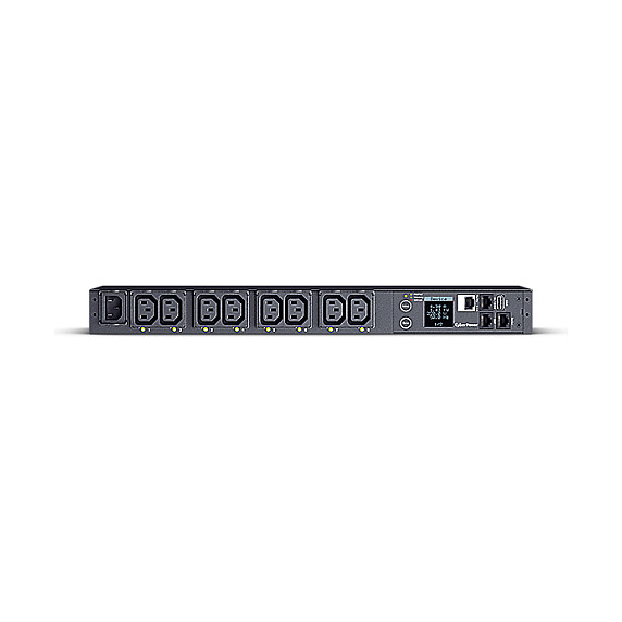 CyberPower PDU81004 PDU Gestionada Conmutada 1U, 8 Salidas C13 Metered-by-Outlet, LCD, 3.05m Cable, 100-240V, 10A, Rack