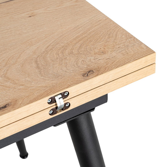 Mesa Extensible Natural Metal-Madera Pax 90 X 60 X 75 cm Mesa Extensible Natural Metal-Madera Pax 90 X 60 X 75 cm