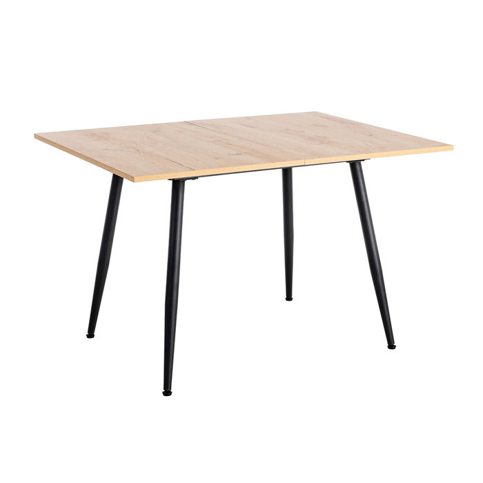 Mesa Extensible Natural Metal-Madera Pax 90 X 60 X 75 cm Mesa Extensible Natural Metal-Madera Pax 90 X 60 X 75 cm
