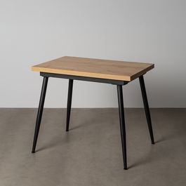 Mesa Extensible Natural Metal-Madera Pax 90 X 60 X 75 cm