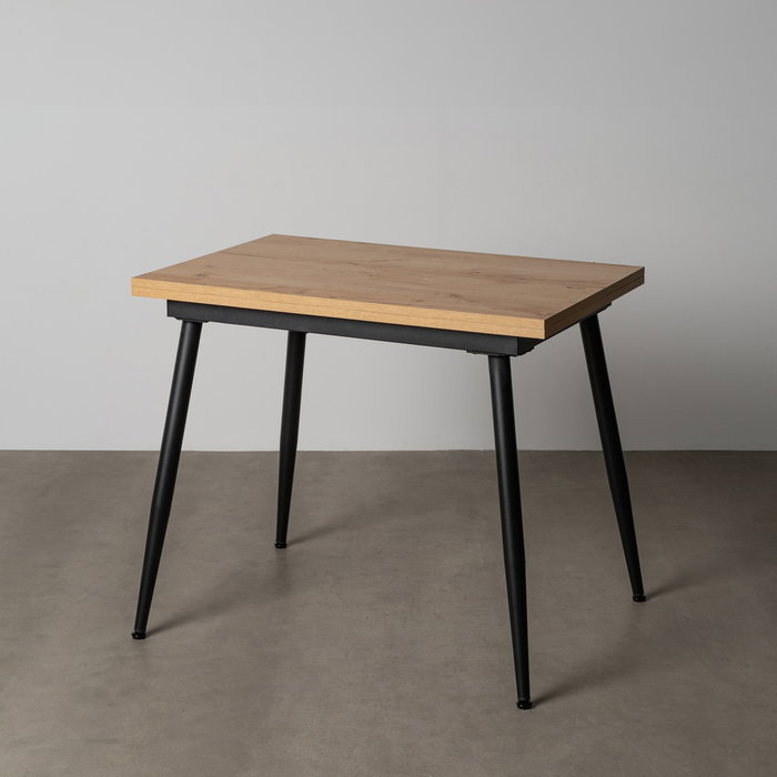 Mesa Extensible Natural Metal-Madera Pax 90 X 60 X 75 cm Mesa Extensible Natural Metal-Madera Pax 90 X 60 X 75 cm