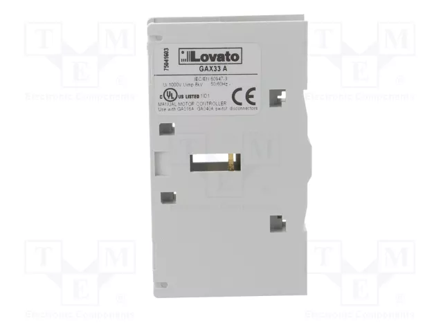 LOVATO ELECTRIC Cierre a presión de tierra lateral GA