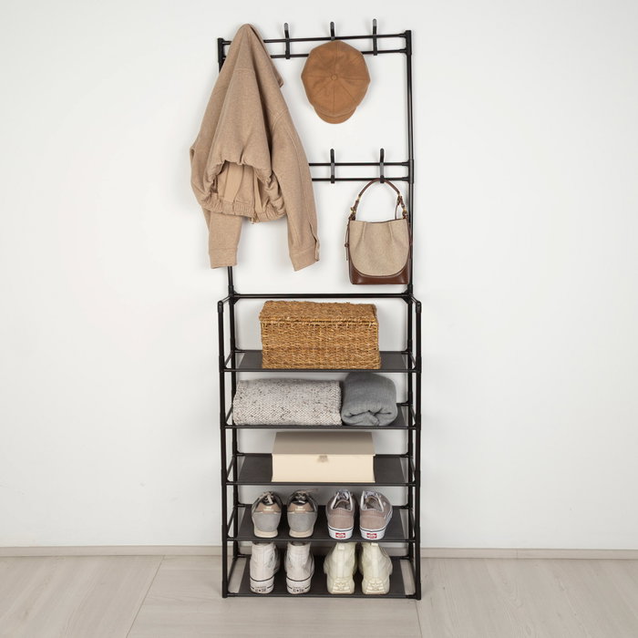 MAX HOME Perchero de Ropa con 16 Perchas