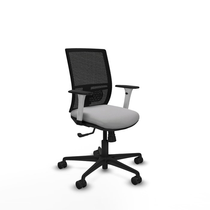 PIQUERAS Y CRESPO Silla de oficina Yunquera Gris claro con mecanismo Sincro PIQUERAS Y CRESPO Silla de oficina Yunquera Gris claro con mecanismo Sincro