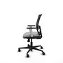PIQUERAS Y CRESPO Silla de oficina Yunquera Gris claro con mecanismo Sincro