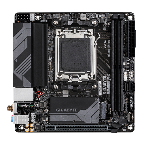 Gigabyte B650I AX Mini ITX AM5 DDR5 Gigabyte B650I AX Mini ITX AM5 DDR5