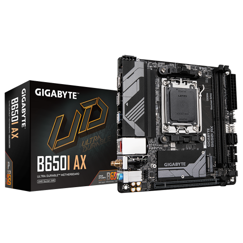Gigabyte B650I AX Mini ITX AM5 DDR5 Gigabyte B650I AX Mini ITX AM5 DDR5