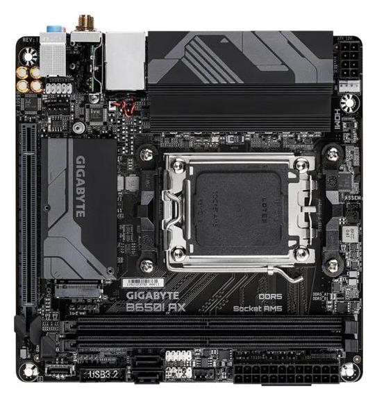 Gigabyte B650I AX Mini ITX AM5 DDR5 Gigabyte B650I AX Mini ITX AM5 DDR5