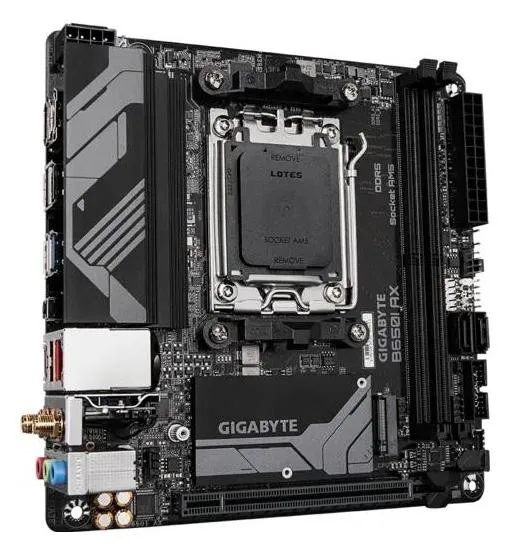 Gigabyte B650I AX Mini ITX AM5 DDR5 Gigabyte B650I AX Mini ITX AM5 DDR5