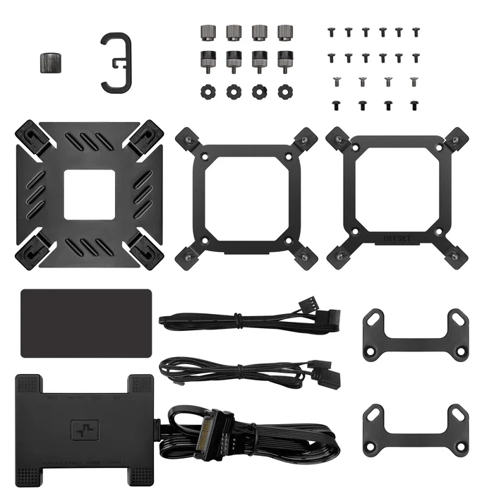 Deepcool Spartacus 360 con pantalla TFT de 3.4 pulgadas Negro