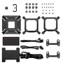 Deepcool Spartacus 360 con pantalla TFT de 3.4 pulgadas Negro