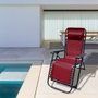 Marbueno Pack de 2 Tumbona Plegable Acero Cojin Jardin y Piscina 90X66X108 MARBUENO SUMMER 10010X2