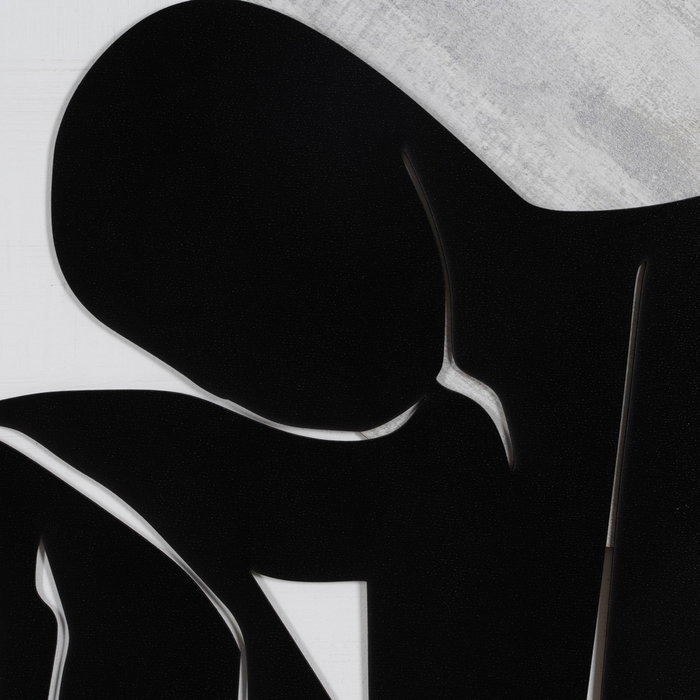 Cuadro Relieve 2/M Madera Decoración 70 X 100 cm (Set de 2)