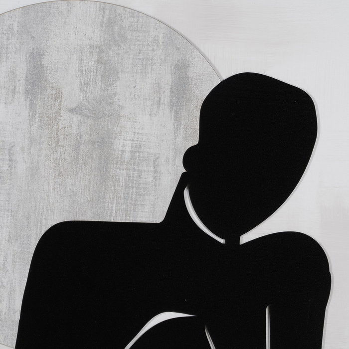 Cuadro Relieve 2/M Madera Decoración 70 X 100 cm (Set de 2)