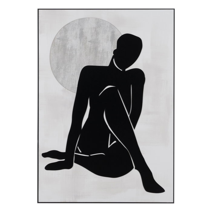 Cuadro Relieve 2/M Madera Decoración 70 X 100 cm (Set de 2)