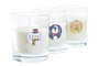 DKD Home Decor Surtido de Velas Amigos Santa