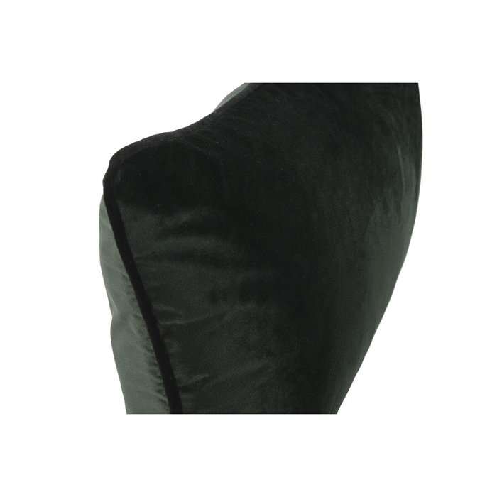 DKD Home Decor Cojín de Terciopelo Verde 50x15x30 cm