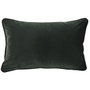 DKD Home Decor Cojín de Terciopelo Verde 50x15x30 cm