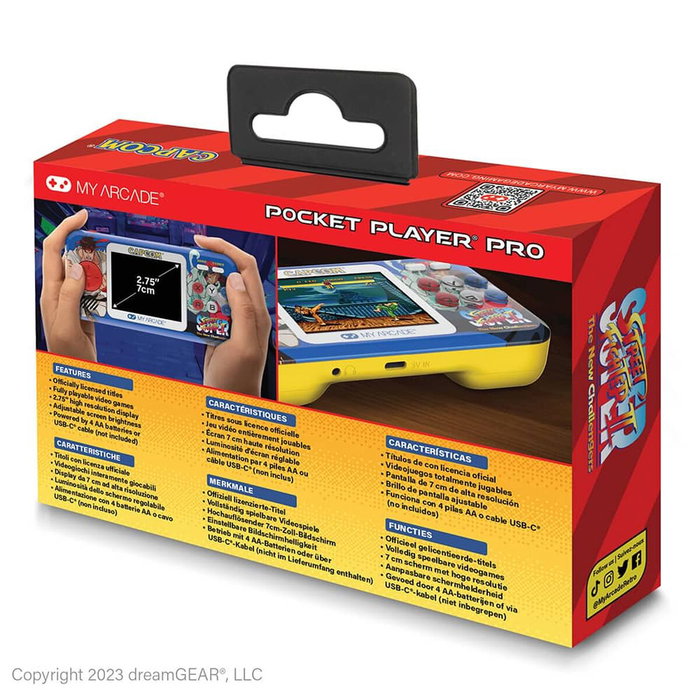 My Arcade Pocket Player Pro Street Fighter II My Arcade Pocket Player Pro Street Fighter II