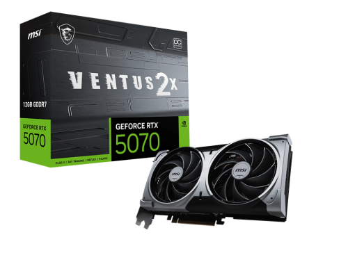MSI GeForce RTX 5070 12G VENTUS 2X OC 12 GB GDDR7