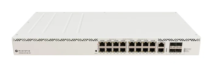 MikroTik CRS320-8P-8B-4S+RM Switch 17 Puertos Gigabit Ethernet con PoE y 4 SFP+