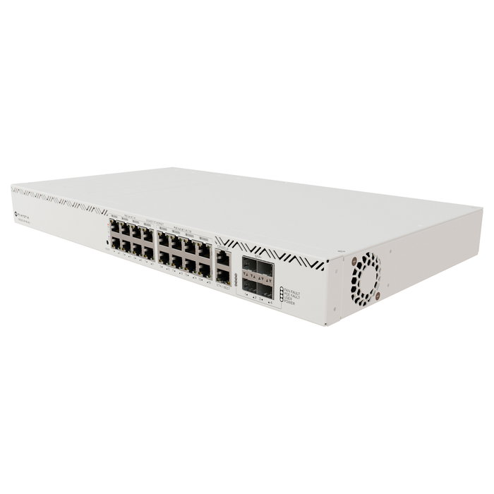 MikroTik CRS320-8P-8B-4S+RM Switch de Rack 16+4 Puertos Gigabit PoE 10G SFP+ RouterOS ARM 98DX226S 600W Max PoE MikroTik CRS320-8P-8B-4S+RM Switch de Rack 16+4 Puertos Gigabit PoE 10G SFP+ RouterOS ARM 98DX226S 600W Max PoE